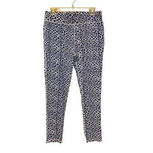 NEW Marigold and Lotus Blue White Loungewear Leggings Size Large